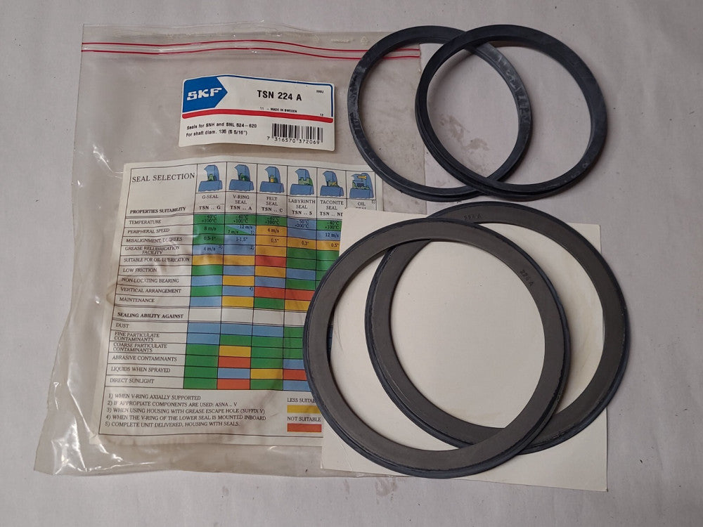SKF TSN 224 A Seals For SNH & SNL 524-620 Shaft Dia 135 5-5/16"