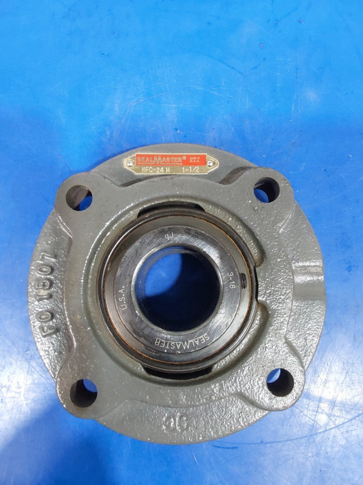 SealMaster Flange Bearing MFC 24 1 1/2" NOS