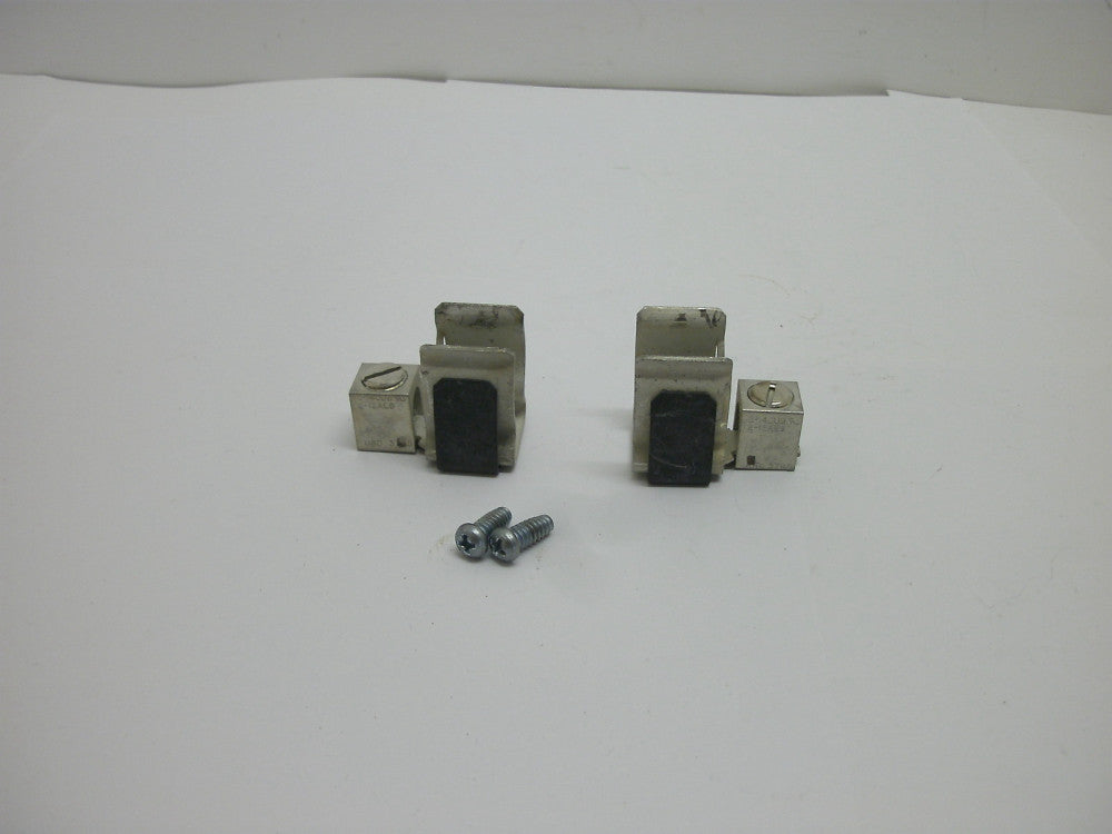 BUSSMANN J60030-3CR FUSEHOLDER WITH LUG & SREWS ONLY 2-14CU9 2-12AL9 ( LOT OF 2)
