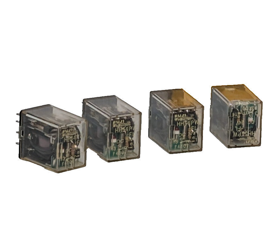 Lot of 4: Fuji Electric HH54PW-FL, 24VDC, 14-Pin, HH54PWFL