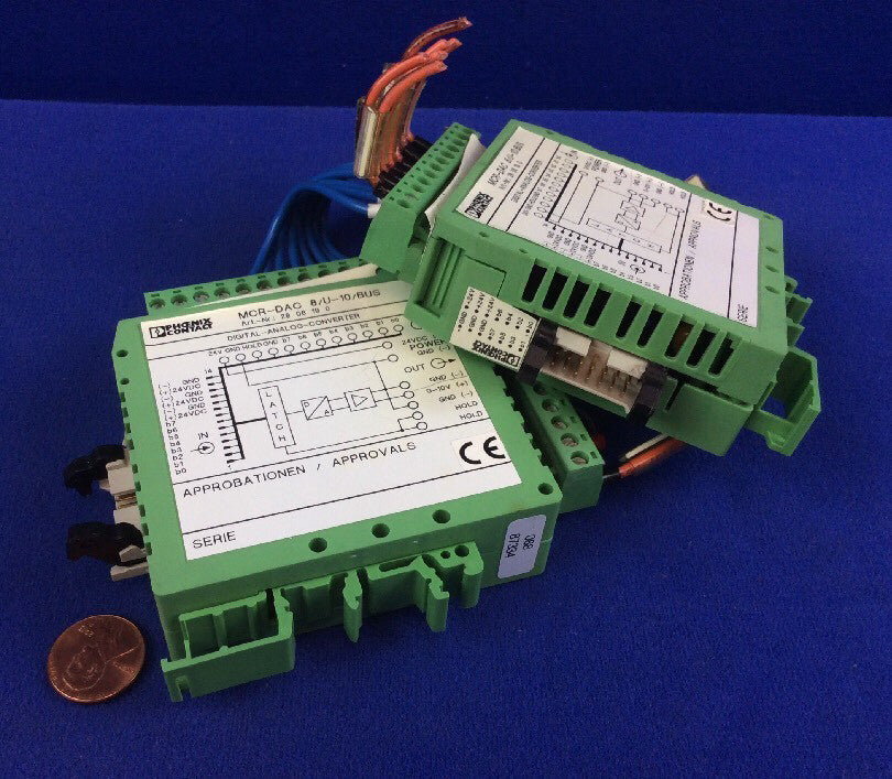 PHOENIX CONTACT MCR-DAC 8/U-10/BUS DIGITAL/ANALOG CONVERTER 8-bit