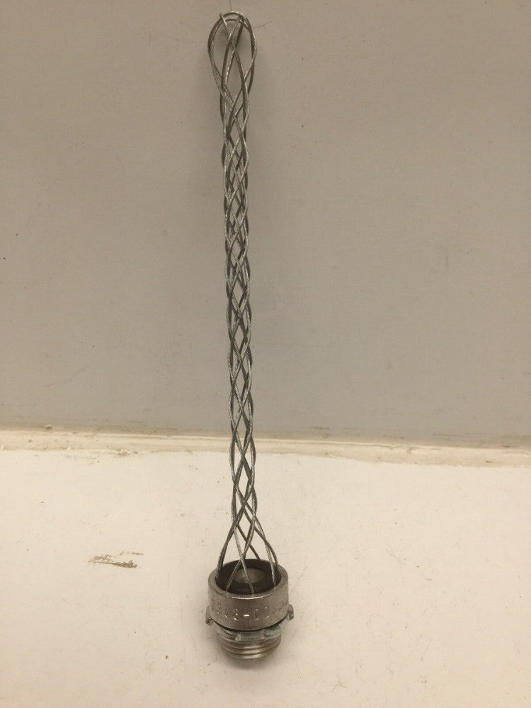 American Fittings Corp SR003 Strain Relief Grip Galv Steel Aluminum Body 1/2”NPT