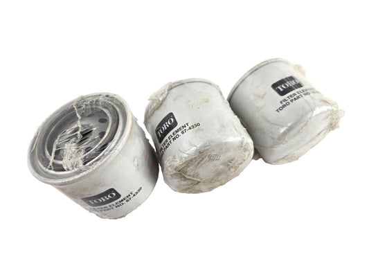 3pcs Genuine OEM TORO 67-4330 OIL FILTER Reelmaster Groundmaster