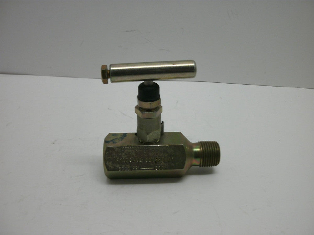TYCO/ANDERSON H1RDC-44Q FLOW CONTROL VALVE 1/2" MNPT X 1/2 FNPT 6000PSI 200F NNB