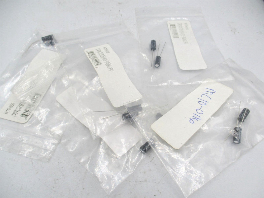 (2194) 12mm x 5mm 47uF 25V Electrolytic Capacitors - Lot of 10 