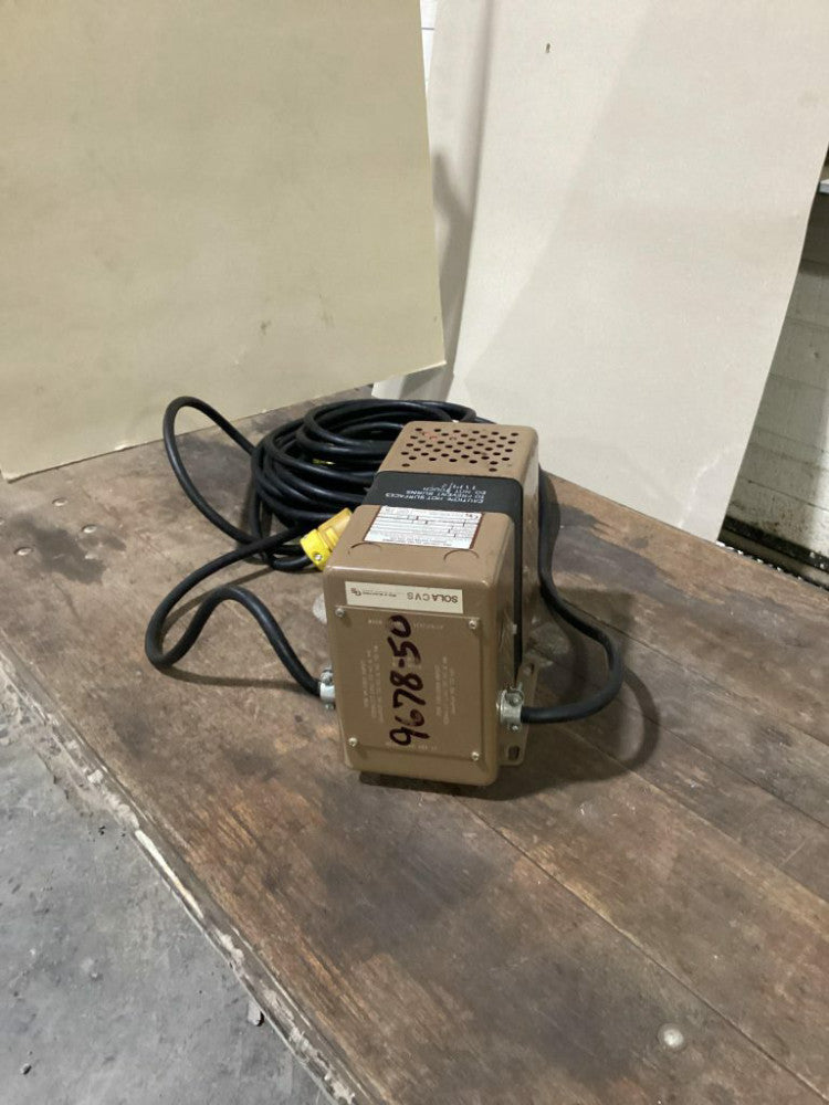 Sola Constant Voltage Transformer; 95-130-190-260; 120V 60Hz