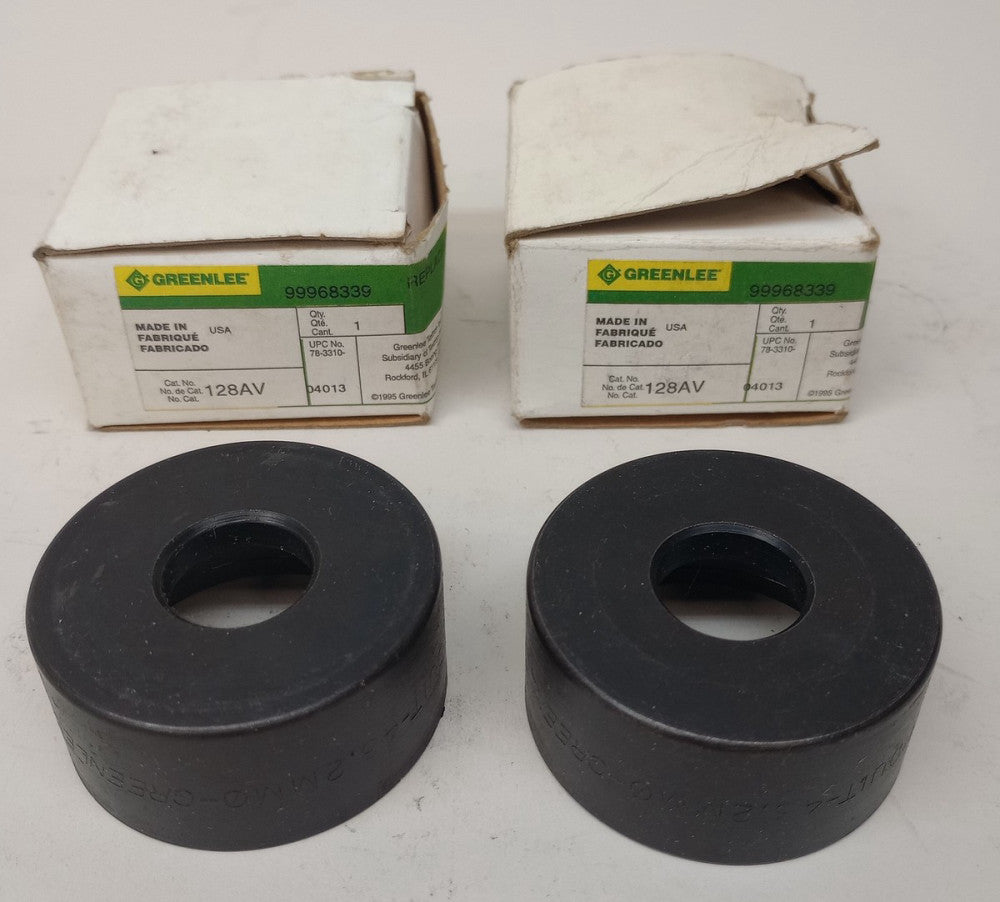 GreenLee 128AV Replacement Die 1-1/4" Conduit 43.2mm 5004013 (Pack of 2)