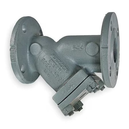 Mueller Steam Specialty 3 781 Cs-N Flanged Ends Y Strainer, 3" Pipe, Flanged,