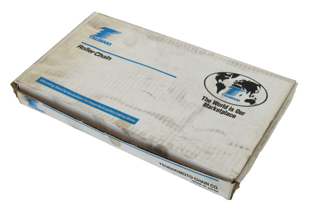 NEW TSUBAKI RS50 ROLLER CHAIN 10FT HOLLOW PIN