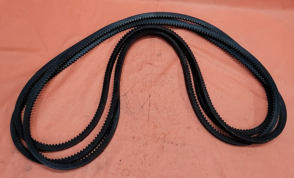 COGGED V-BELT M/N: S6011 OUTSIDE CIR: 90"  WIDTH: 5/8" (LOT OF 3)
