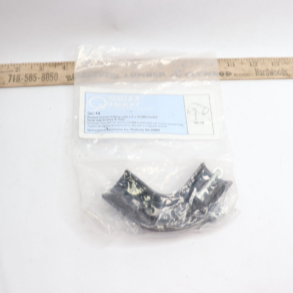 Quixx Smart Radius Corner Fitting Socket Head Cap Screws & Nuts 6 x 25 MM QC-14