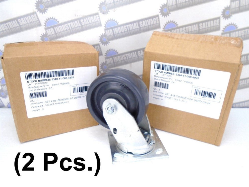 (2 Pcs) COLSON - 03182.71/88436 Caster ENDURA 5" x 2" 1000 LBS Cap -(NEW in BOX)