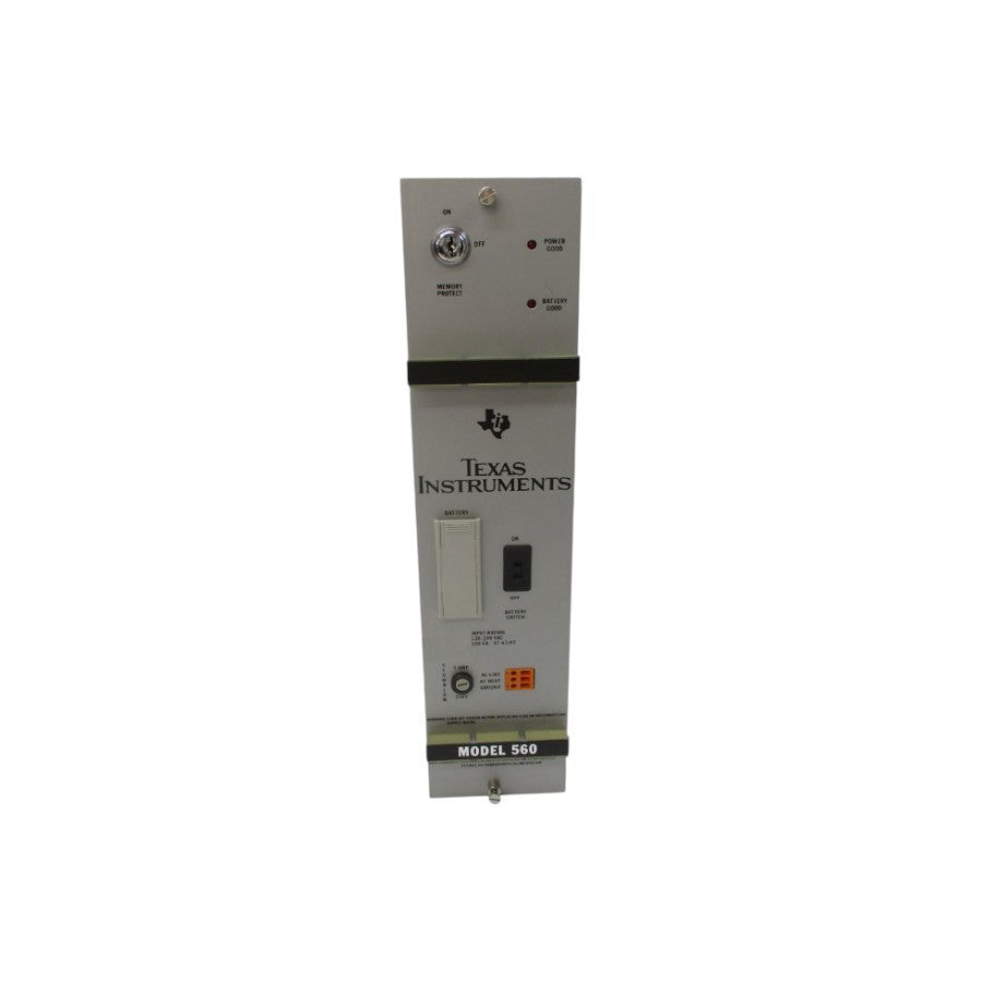 TEXAS INSTRUMENTS 560 120/240VAC 5A (NO KEY) UNMP