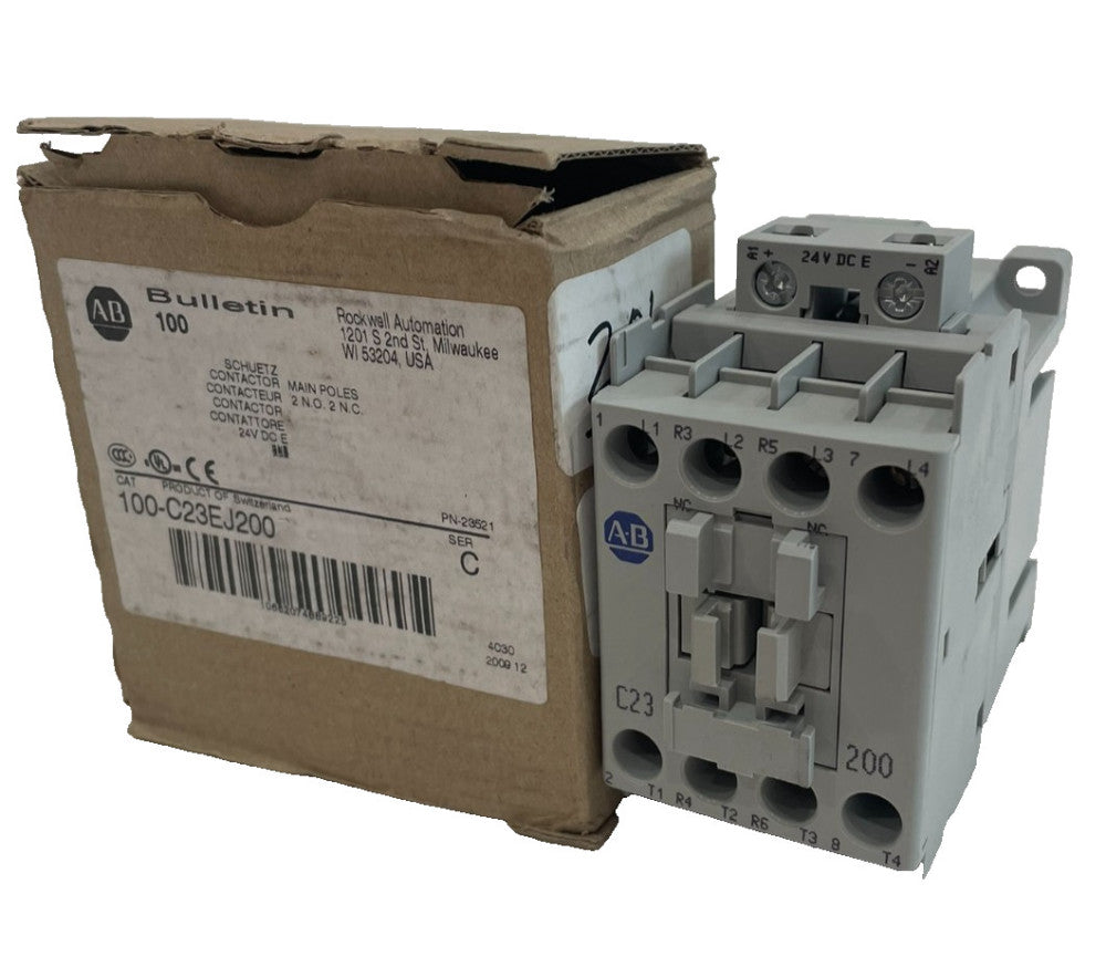 ALLEN BRADLEY 100-C23EJ200 CONTACTOR SER. C 100C23EJ200