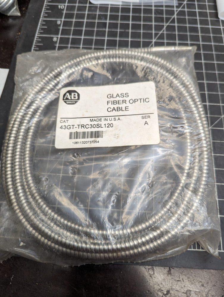43GT-TRC30SL120 SER A Transmitted Beam Glass Fiber Optic Cable [OF19]