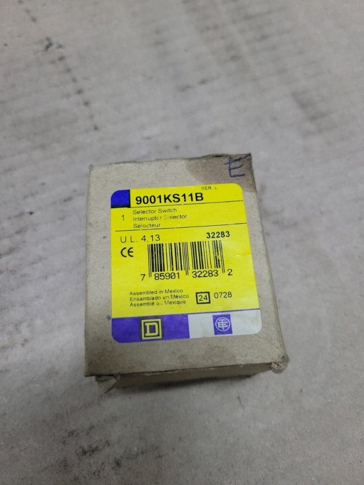 NEW! SQUARE D 9001KS11B SELECTOR SWITCH OPERATOR SER. F