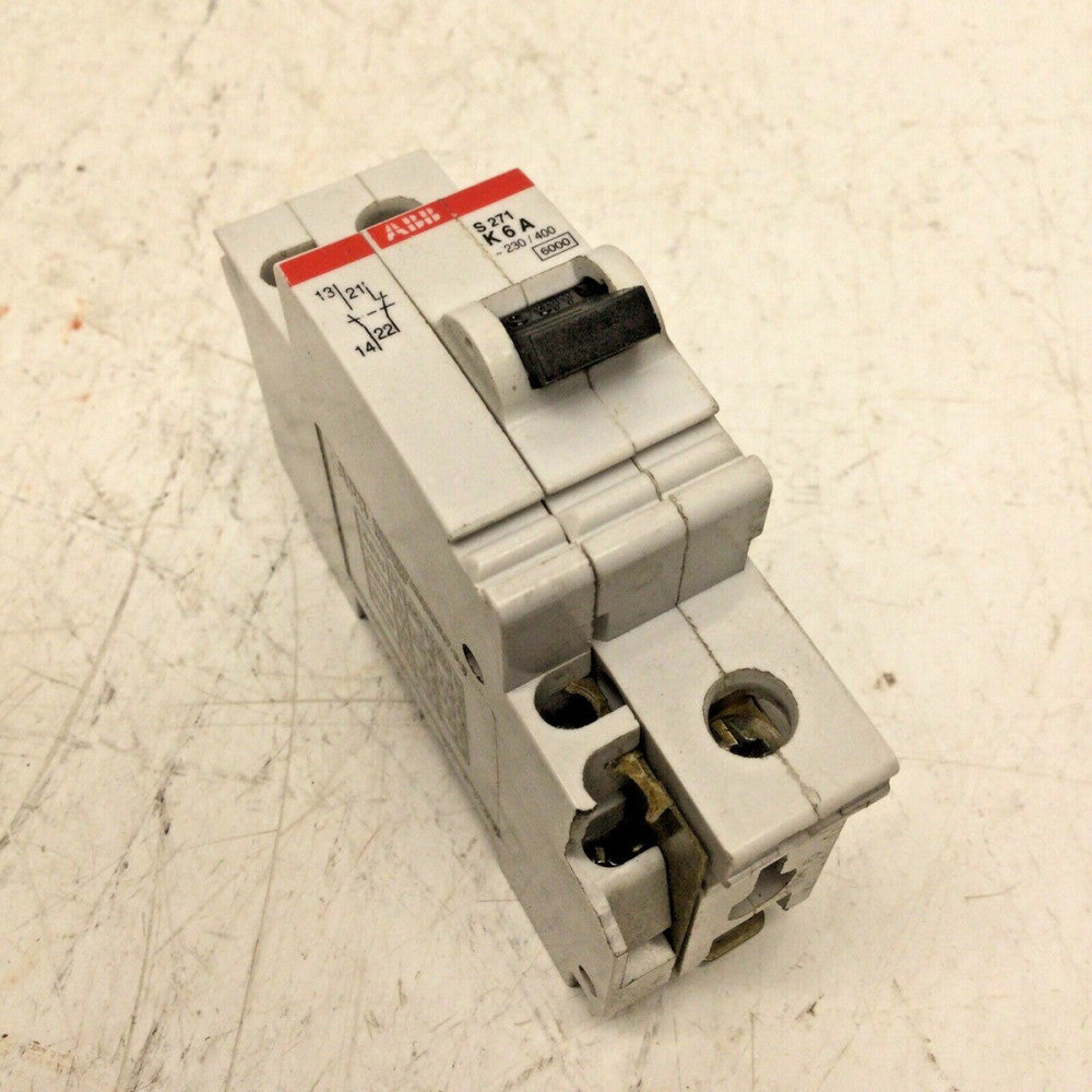ABB S271 K6A 1 Pole Circuit Breaker S271K6A