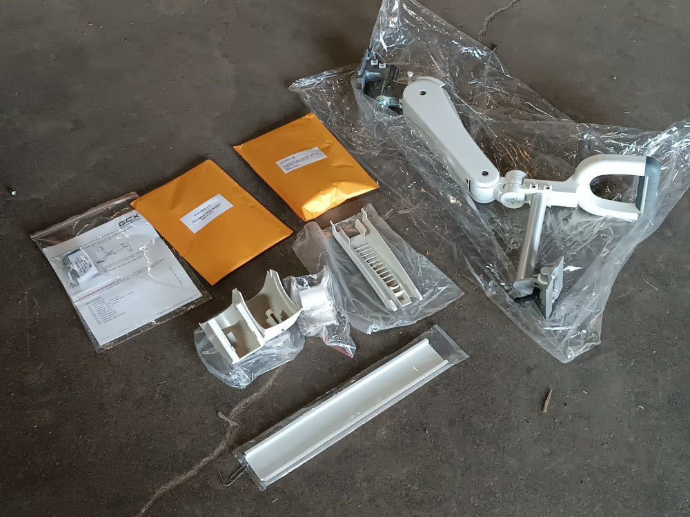 GCX WS-0012-75 VHM-PL (Locking) Variable Height Arm with 9" Riser and VESA Mount