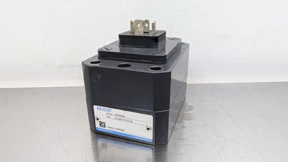 Kracht P.0153120001 Gear Type Flow Meter VC 0,025 K1 F1 P2 SM 0.025 No Connector