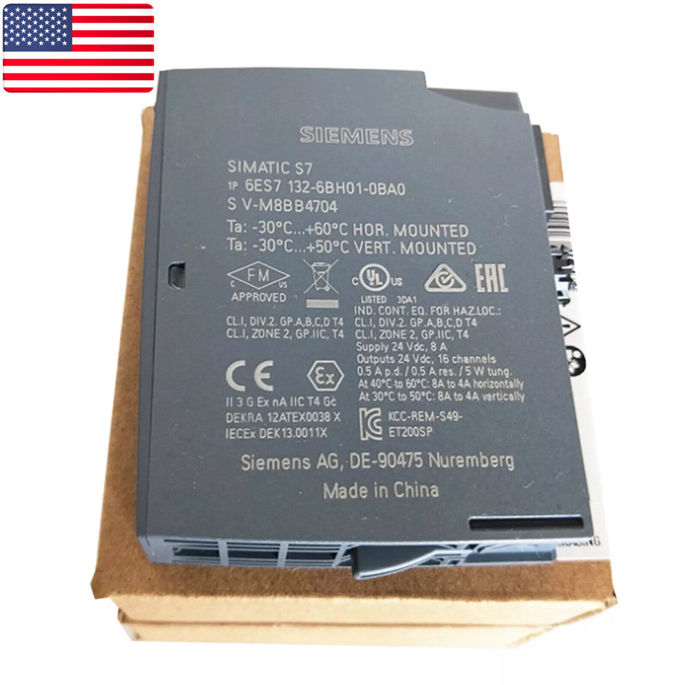 One Brand New SIEMENS 6ES7132-6BH01-0BA0 6ES7 132-6BH01-0BA0 - US Stock