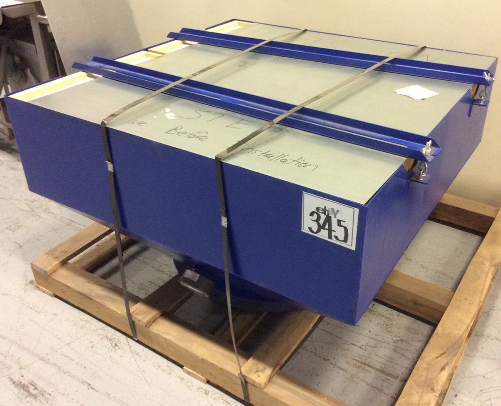 NEW HEPA FILTER 48" X 48" V-BOTTOM 24" DIA. FLANGE 