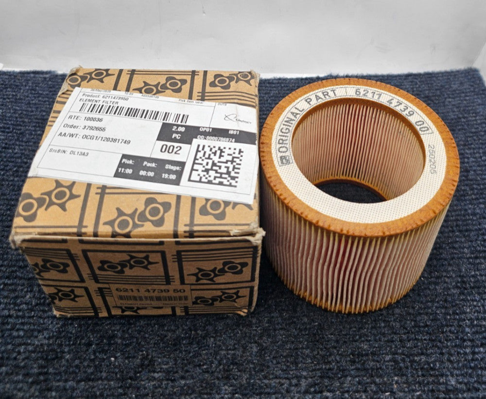6211 4739 00: REPLACEMENT AIR FILTER ELEMENT FOR CHICAGO PNEUMATIC 6211-4578-00