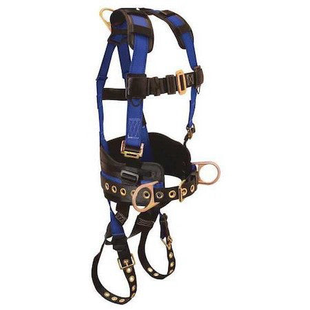 Condor 45J269 Full Body Harness, Vest, 425 Lb. Weight Capacity, Positioning,