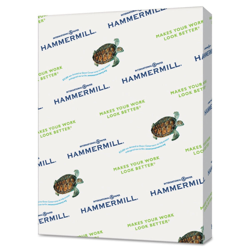 Hammermill 103176 Recycled Colored Paper, 20lb, 8-1/2 x 11, Ivory, 500 Sheets/Re