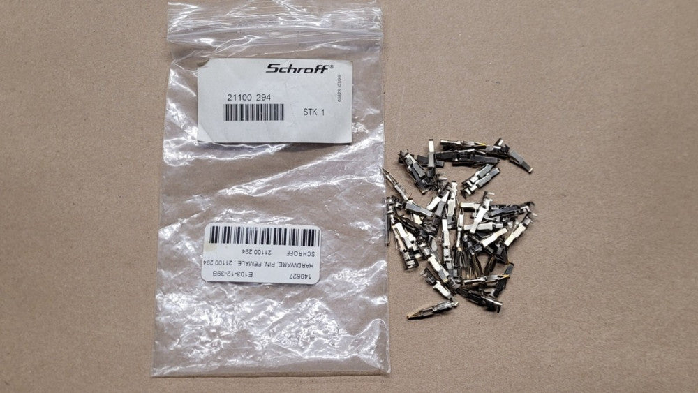 Lot of 50 Schroff 21100 294 Spring Contacts