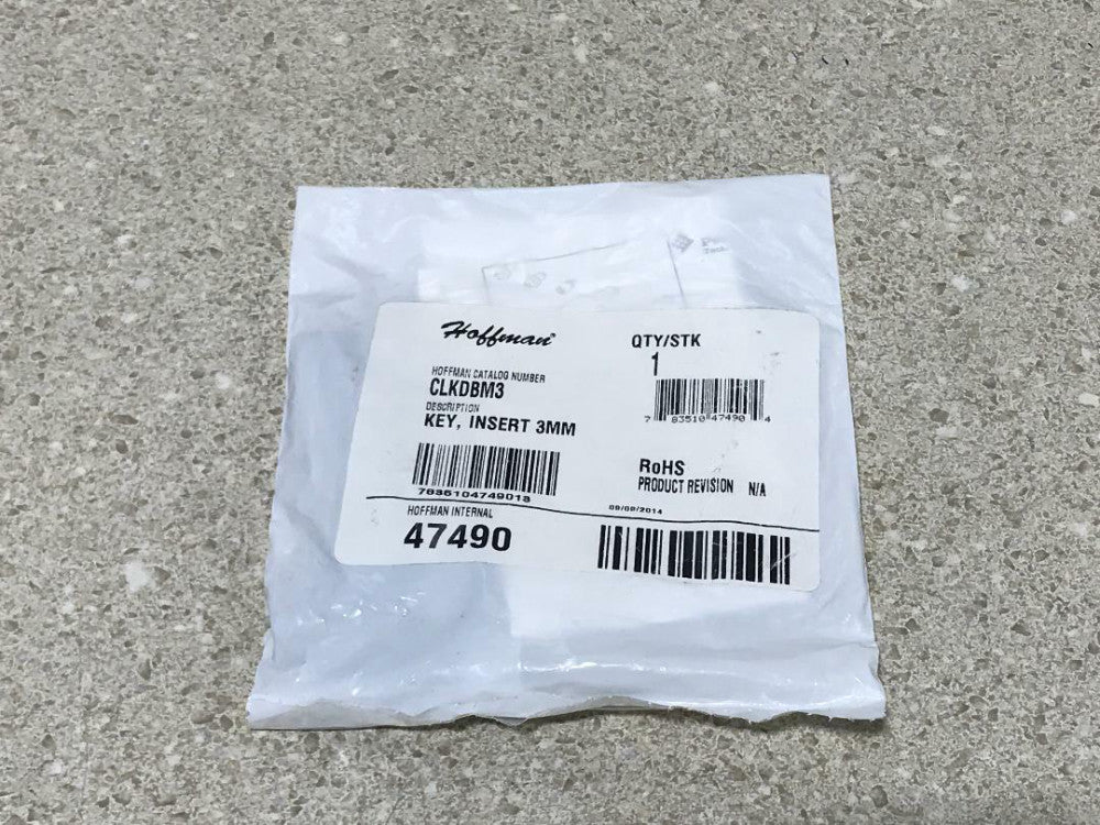 Hoffman Key Insert 3mm CLKDBM3 NEW