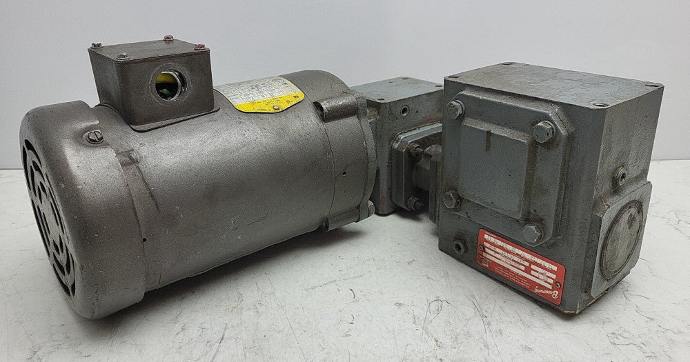 Baldor VM3542 3/4Hp Motor 3Ph Browning Gear Reducer 206Q56R60 60:1 133Q56R5A 5:1