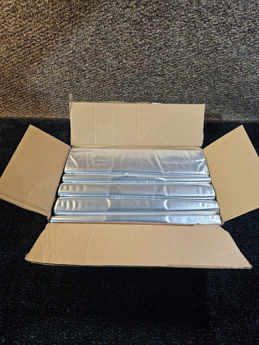 (QTY 25) Uline S-21583 Thermal Bags - 20 x 20 x 7", No Print Snap-lock Handle
