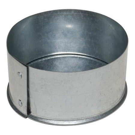 Greenseam Grecp7ga24 7" End Cap Round Duct Fitting, 24 Ga.