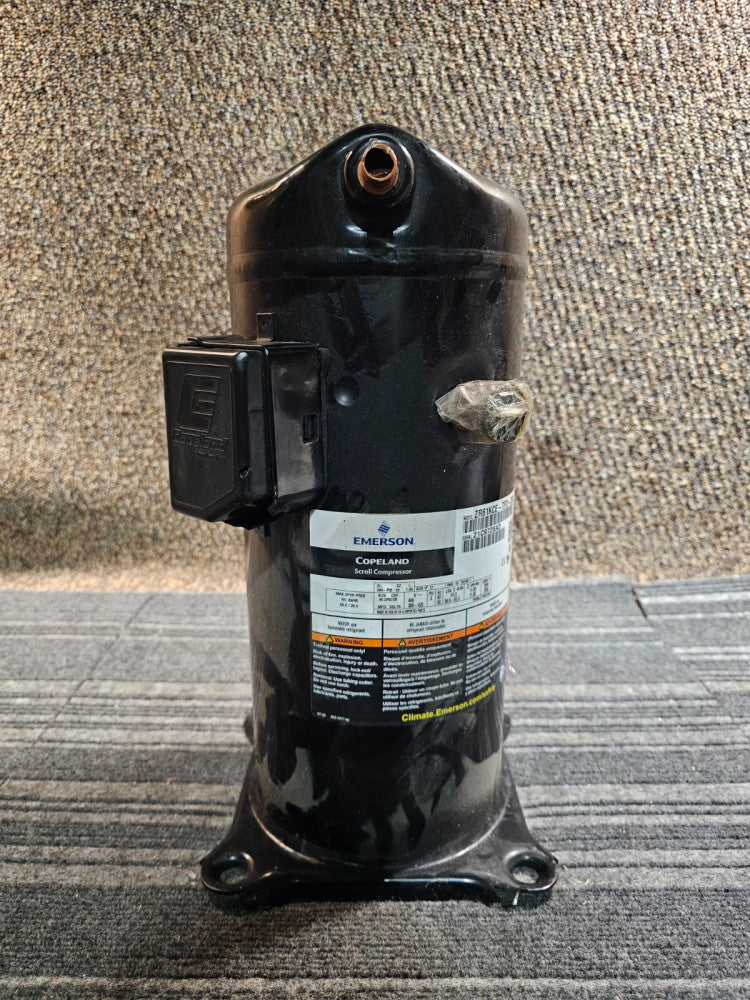 Copeland ZR61KCE-TFD-250 Scroll Compressor Replacement 5 HP, 460V, 3 PH, R134a