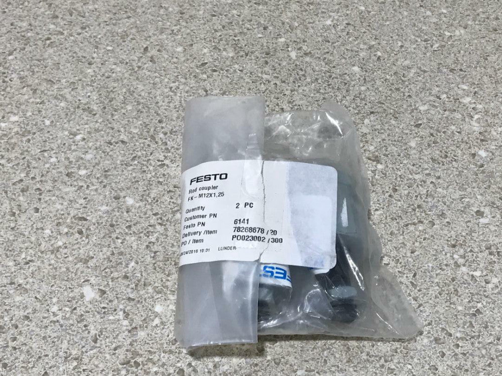 Festo Rod Coupler FX-M12X1, 25 NEW (Package of 2)