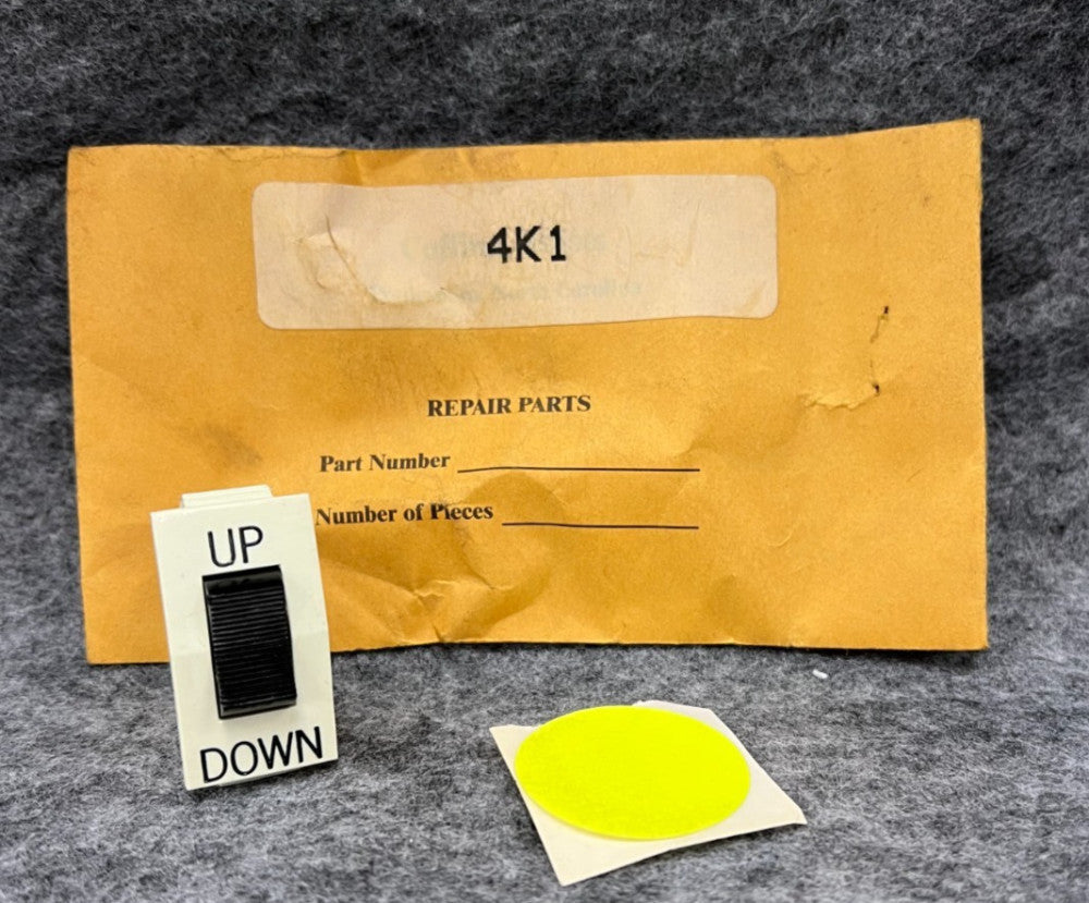 MCGILL 0805-1242 CENTER OFF ROCKER SWITCH 3-POSITION CENTER OFF SPRING RETURN