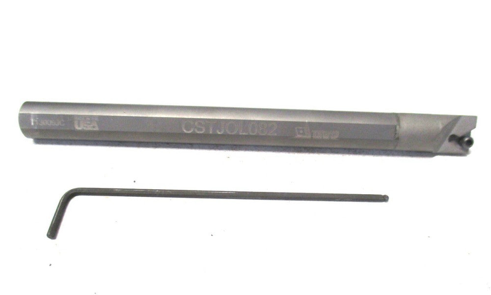 Triad (CSTJOL082) 1/2" x 8" OAL LH Neg 2° Rake Carbide Screw Clamp Boring Bar