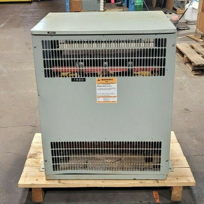 HAMMOND 118 KVA DRY TYPE ISOLATION TRANSFORMER 460 HV 460Y/265 LV DR118YYNT