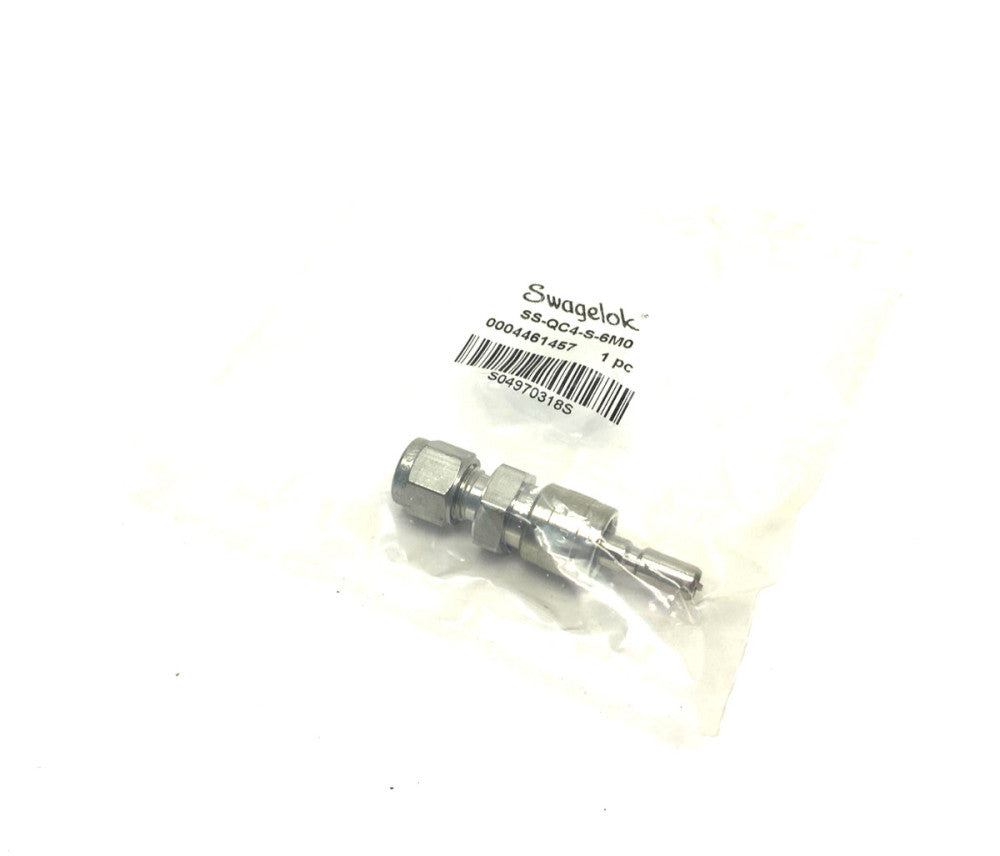 Swagelok SS-QC4-S-6M0 Stainless Steel Instrument Quick-Connect Stem, 6mm Tube