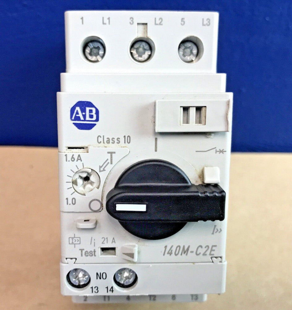 Allen Bradley 140M-C2E-B16 SER C Circuit Breaker W/ 140M-C-AFA10