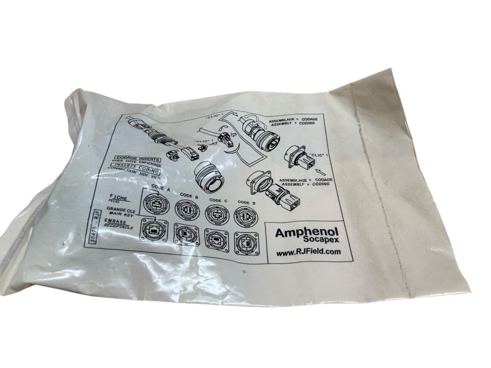 GENUINE AMPHENOL SOCAPEX  30470-RJF CONNECTOR RJF 6M G 18-19