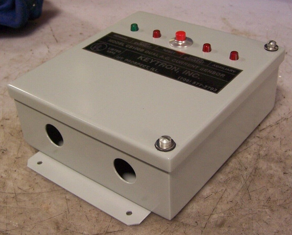 NEW KEYTRON DUAL A.C. CURRENT SENSOR  CS100B