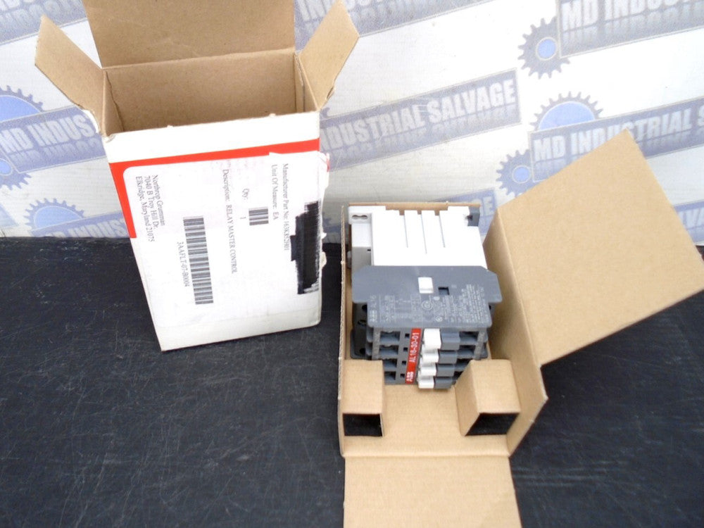 ABB - AL16-30-01-81 - 24V DC "A" CONTACTOR - 3-P, N/O - 1-NC AUX CONTACT - (NEW)