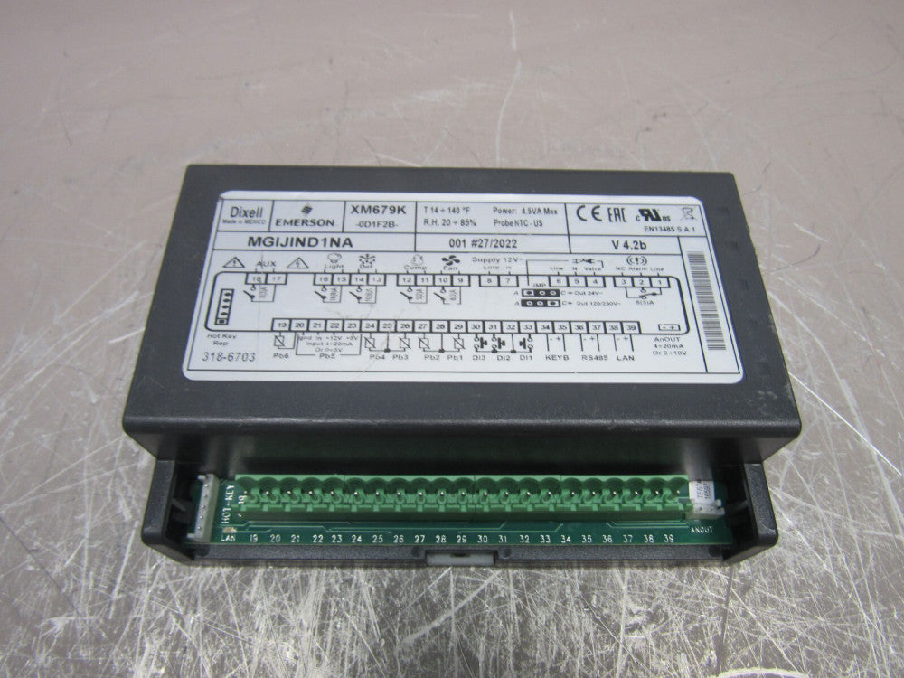 EMERSON DIXELL XM679K-0D1F2B CLIMATE CONTROL MODULE XLNT USED MAKE OFFER !!