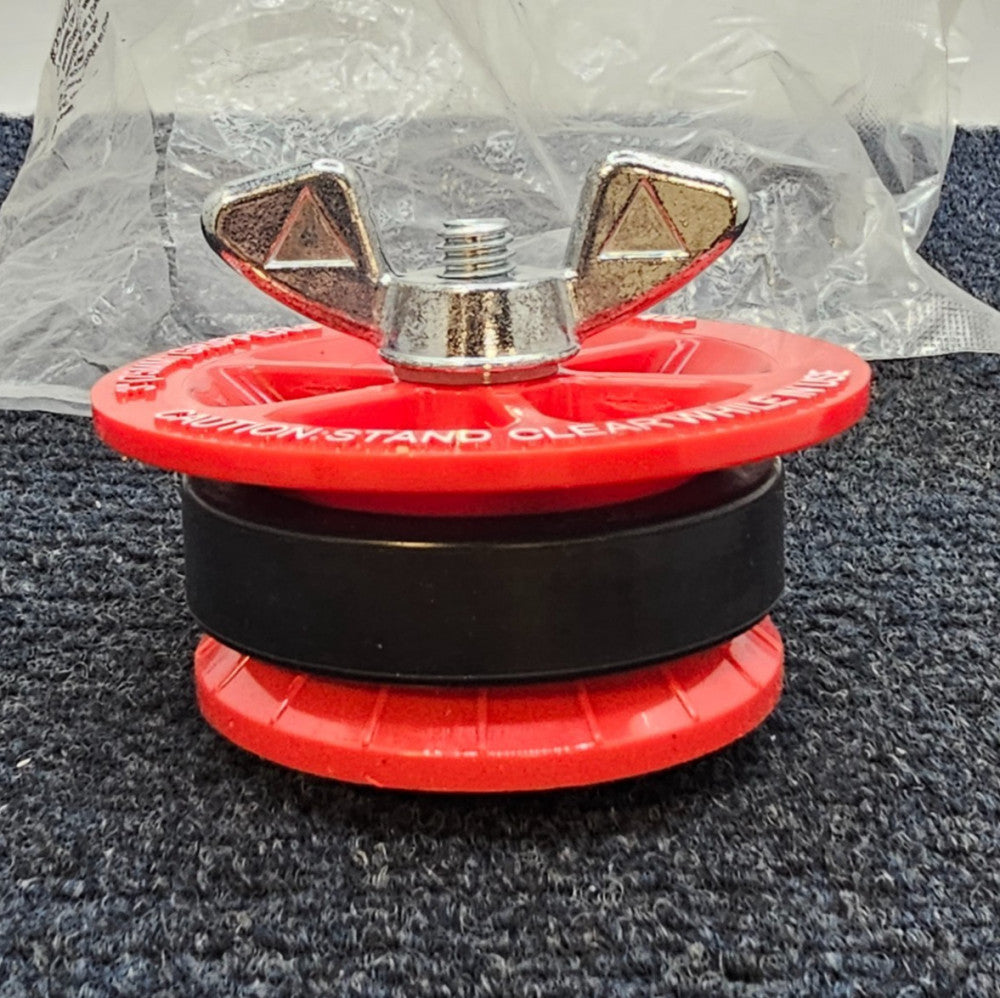 (QTY 5) OATEY 33402: Plastic Rubber Test Plug Wing Nut 3" Plumbing