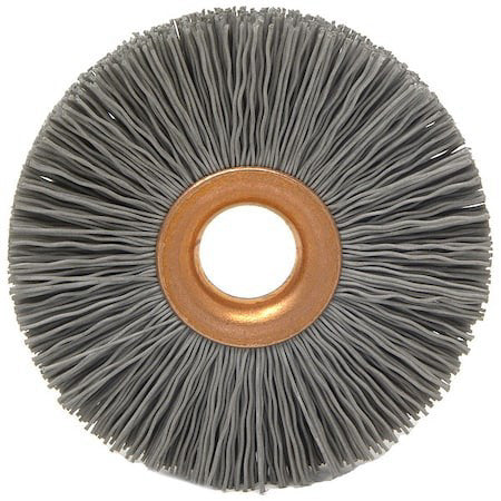 Brush Research Cy212500ao Cy212500ao Abrasive Nylon Copper Center Wheel, 2.5"