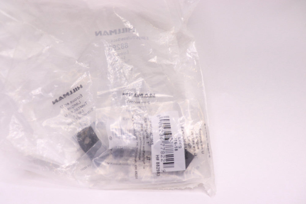 Hillman Coarse Thread Long Extruded U-Nut 5/16"-18 882983 5-Pack