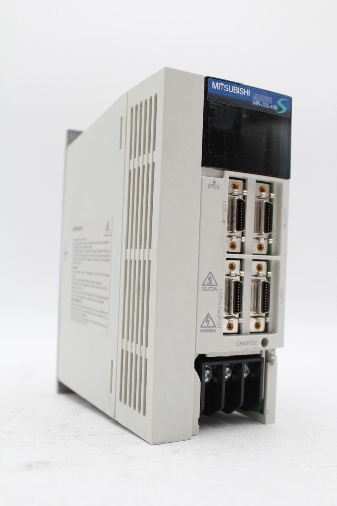 Mitsubishi MR-J2S-40B AC Servo Drive (No Bottom Cover)