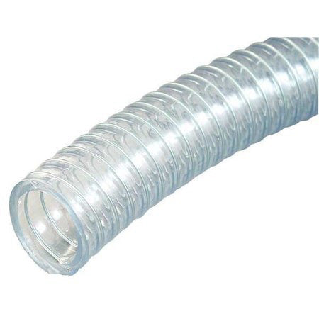 Kuriyama K7160-04X25 Tubing,Clear,Shore A 73,1/4" I.D.