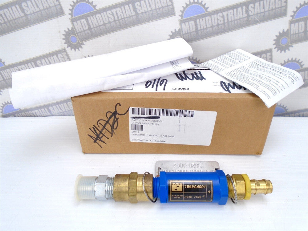 ROSS - 1969A4001 - HOZE-FUSE - 1/2 in. Male to Female - MAX 260 PSI (NEW in BOX)